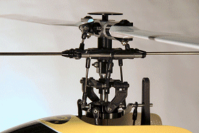 rc helicopter swashplate setup